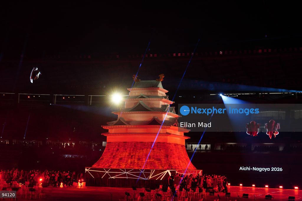 Performance at the 2026 Asian Games opening ceremony on September 19, 2026 in Nagoya, Japan (Photo by Ellan Mad/Nexpher Images)