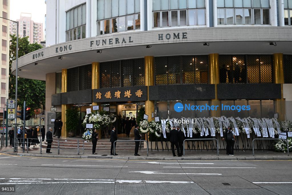 A general view showing the Hong Kong Funeral Home in North Point on September 19, 2026 in Hong Kong. Today, the public memorial ceremony for Hong Kong's first Chief Executive, Tung Chee-hwa at the Hong Kong Funeral Home in North Point. (Photo by Kobe Li/Nexpher Images)
