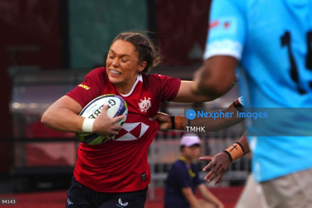 A general view shows match action between Hong Kong, China and Fiji during their Round 2 fixture of the 2026 WXV Global Series at Kai Tak Youth Sports Ground on September 19, 2026 in Hong Kong. Hong Kong, China fought hard in the second half but fell 26-54 to Fiji. (Photo by Zulu Lo/TMHK via Nexpher Images)