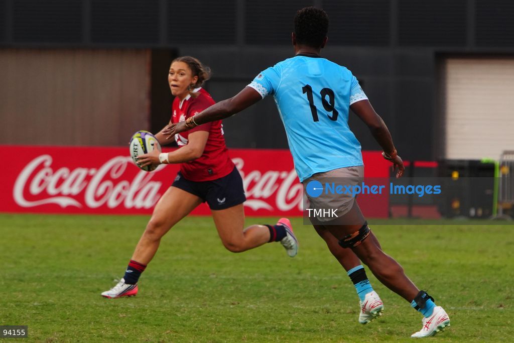 A general view shows match action between Hong Kong, China and Fiji during their Round 2 fixture of the 2026 WXV Global Series at Kai Tak Youth Sports Ground on September 19, 2026 in Hong Kong. Hong Kong, China fought hard in the second half but fell 26-54 to Fiji. (Photo by Zulu Lo/TMHK via Nexpher Images)