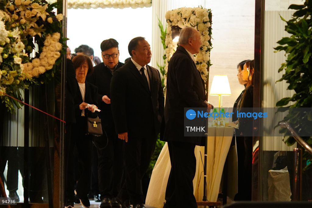 Political figures and business leaders arrive at the Hong Kong Funeral Home in North Point to pay their respects during the wake for former Chief Executive Tung Chee-hwa on September 19, 2026 in Hong Kong. (Photo by Zulu Lo/TMHK via Nexpher Images)