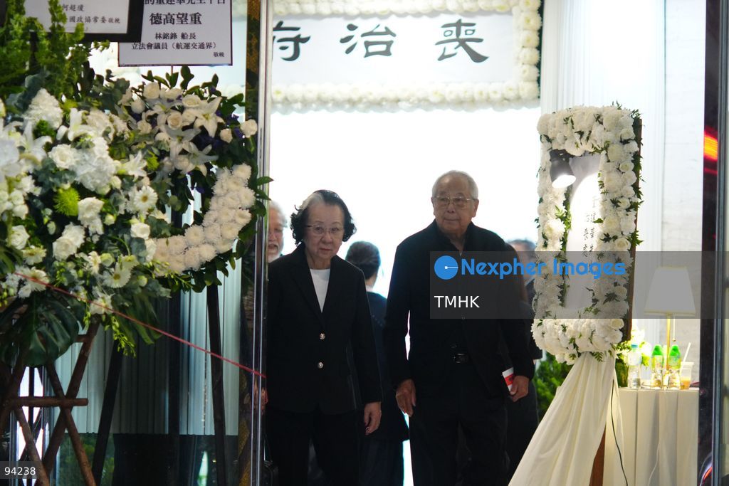 Political figures and business leaders arrive at the Hong Kong Funeral Home in North Point to pay their respects during the wake for former Chief Executive Tung Chee-hwa on September 19, 2026 in Hong Kong. (Photo by Zulu Lo/TMHK via Nexpher Images)