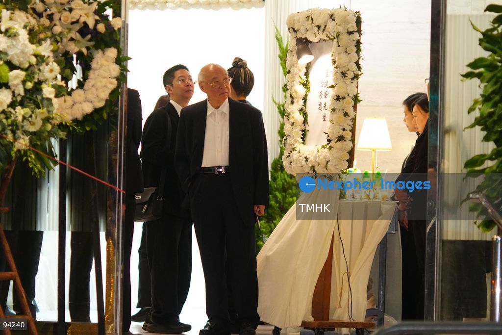 Political figures and business leaders arrive at the Hong Kong Funeral Home in North Point to pay their respects during the wake for former Chief Executive Tung Chee-hwa on September 19, 2026 in Hong Kong. (Photo by Zulu Lo/TMHK via Nexpher Images)