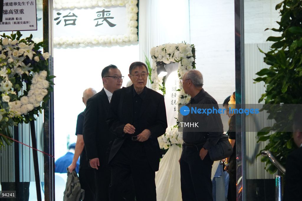 Political figures and business leaders arrive at the Hong Kong Funeral Home in North Point to pay their respects during the wake for former Chief Executive Tung Chee-hwa on September 19, 2026 in Hong Kong. (Photo by Zulu Lo/TMHK via Nexpher Images)