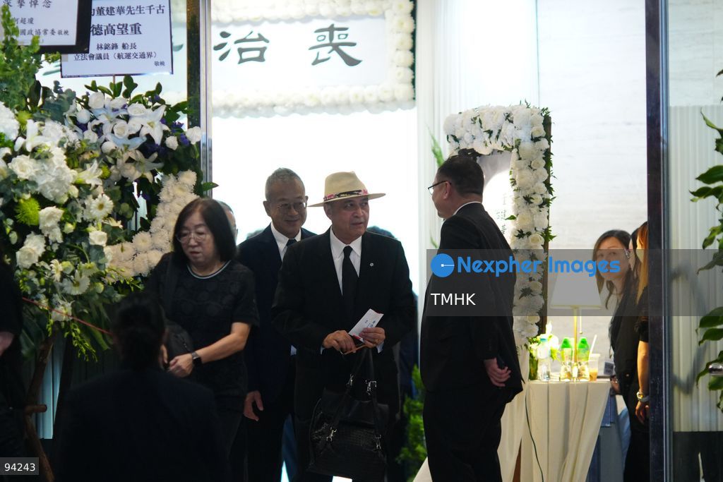 Political figures and business leaders arrive at the Hong Kong Funeral Home in North Point to pay their respects during the wake for former Chief Executive Tung Chee-hwa on September 19, 2026 in Hong Kong. (Photo by Zulu Lo/TMHK via Nexpher Images)