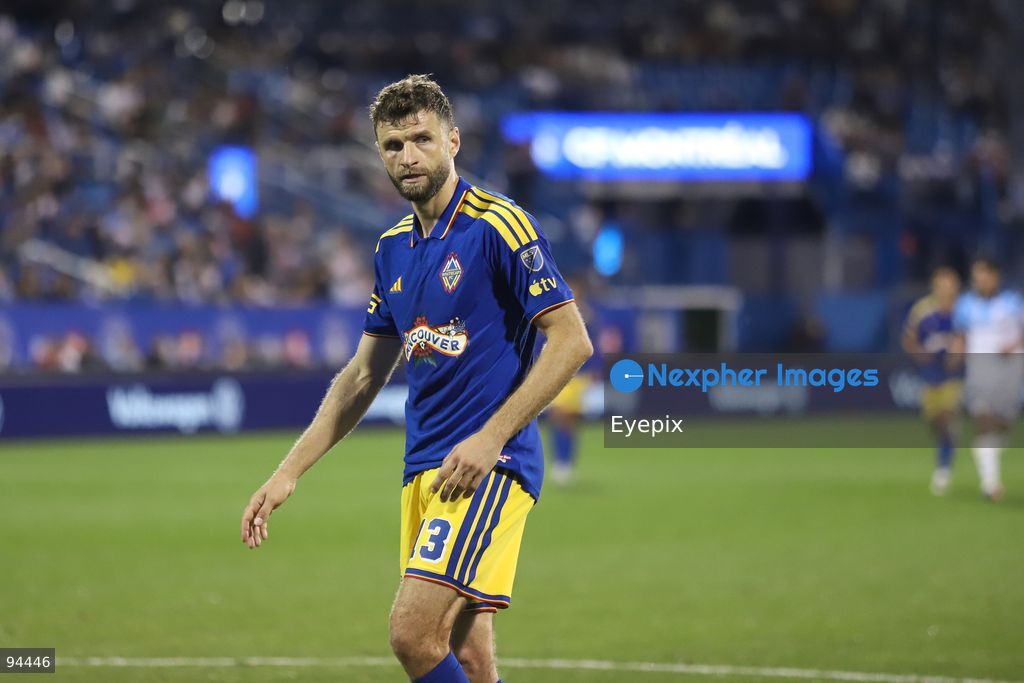 Thomas Muller #13 of Vancouver Whitecaps FC looks on during semi-final match of the Canadian Championship between CF Montreal and Vancouver Whitecaps FC at Saputo Stadium. on September 16, 2026 in Montreal, Canada. (Photo by Horacio Zamora/ Eyepix Group) (Photo by Horacio Zamora/ Eyepix Group/Eyepix via Nexpher Images)
