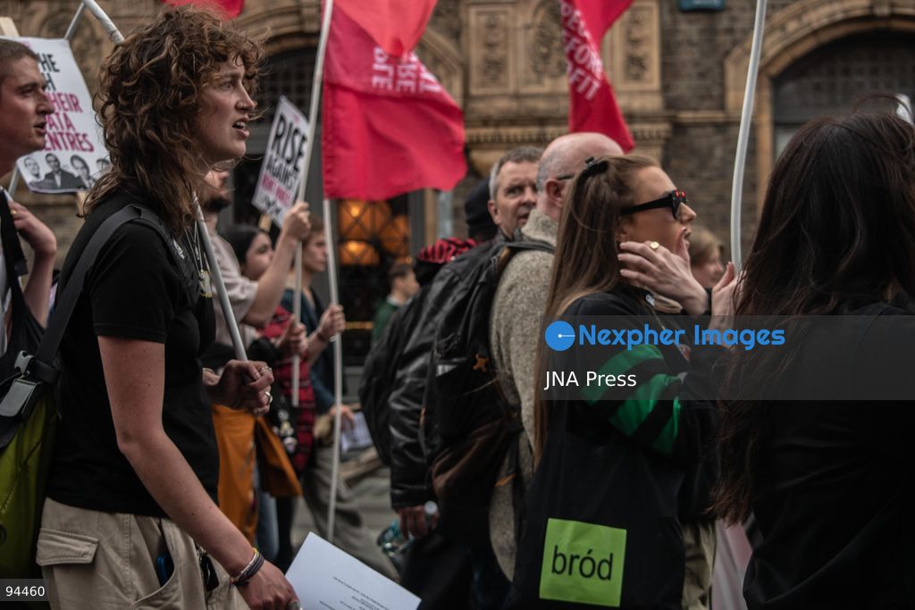 DUBLIN, IRELAND, SEPTEMBER 19, 2026: Protesters march from the Garden of Remembrance to Leinster House in Dublin during a demonstration calling for government action on Ireland’s housing and cost-of-living pressures ahead of Budget 2027. Trade unions, political groups and community organizations joined the protest, calling for measures addressing housing costs, wages, energy prices and other household expenses. Photo by Nadia Caimi / JNA Press (Photo by Nadia Caimi/JNA Press via Nexpher Images)