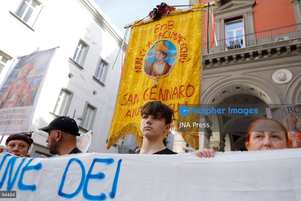 Every year, on September 19, thousands of people gather in Naples for the traditional ceremony of the liquefaction of the blood of Saint Januarius, the city’s patron saint. Religious groups and confraternities come together for the event, alongside faithful who believe they have received miracles, curious visitors, and people from across the city who come to pay tribute to the saint. For many, it is not only a religious ceremony but also a deeply emotional day of celebration, devotion, and community. The liquefaction of the blood is traditionally considered a good omen for Naples. When it does not occur, believers have historically associated it with difficult moments in the city’s history, including volcanic eruptions, earthquakes, and other disasters. Beyond its religious significance, the ceremony remains a powerful symbol of Naples’ faith, traditions, and cultural identity. (Photo by Alessia Cocca/JNA Press via Nexpher Images)