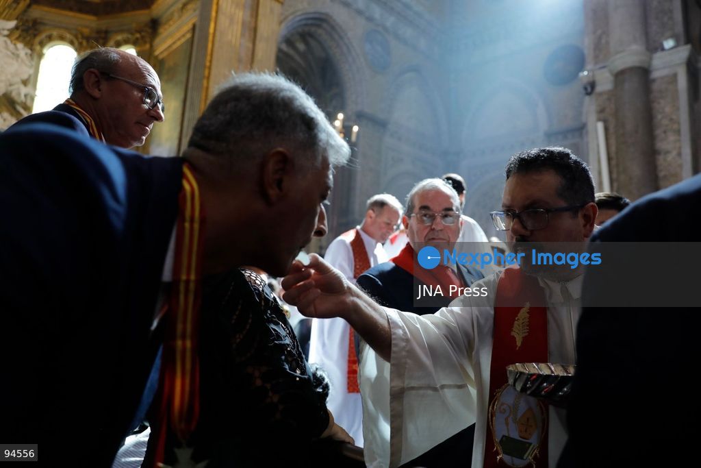 Every year, on September 19, thousands of people gather in Naples for the traditional ceremony of the liquefaction of the blood of Saint Januarius, the city’s patron saint. Religious groups and confraternities come together for the event, alongside faithful who believe they have received miracles, curious visitors, and people from across the city who come to pay tribute to the saint. For many, it is not only a religious ceremony but also a deeply emotional day of celebration, devotion, and community. The liquefaction of the blood is traditionally considered a good omen for Naples. When it does not occur, believers have historically associated it with difficult moments in the city’s history, including volcanic eruptions, earthquakes, and other disasters. Beyond its religious significance, the ceremony remains a powerful symbol of Naples’ faith, traditions, and cultural identity. (Photo by Alessia Cocca/JNA Press via Nexpher Images)