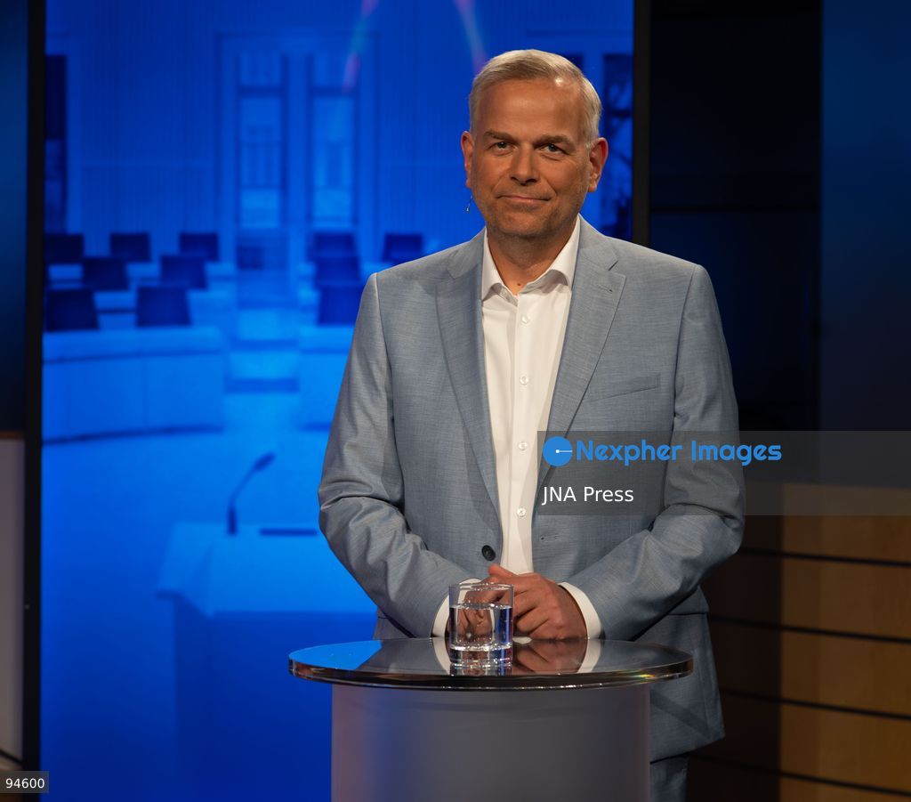 SCHWERIN, GERMANY, SEPTEMBER 16, 2026: Mecklenburg-Vorpommern Minister-President Manuela Schwesig of the Social Democratic Party (SPD) and AfD politician Leif-Erik Holm take part in a televised election debate at the NDR broadcasting center in Schwerin, ahead of the state election on September 20. The one-hour debate focused on issues including education, migration, energy and public broadcasting. Photo by Somaya Abdelrahman / JNA Press. (Photo by Somaya Abdelrahman/JNA Press via Nexpher Images)