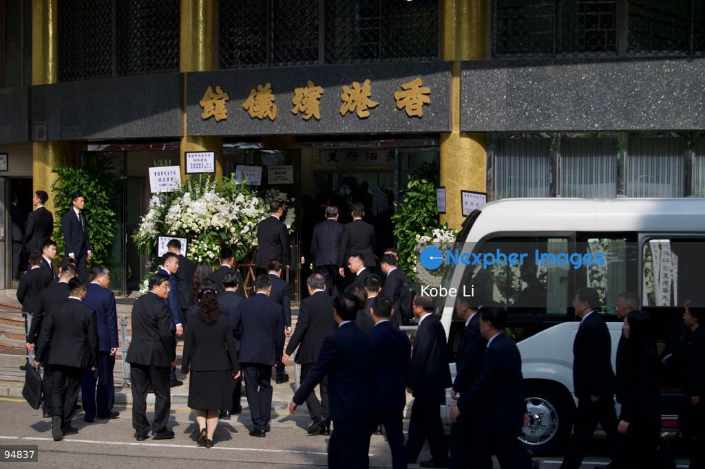 Shi Taifeng, member of China’s Central Committee Political Bureau (Politburo) , arriving the Hong Kong Funeral Home in North Point on September 20, 2026 in Hong Kong. Today, the funeral ceremony for Hong Kong's first Chief Executive, Tung Chee-hwa at the Hong Kong Funeral Home in North Point. (Photo by Kobe Li/Nexpher Images)