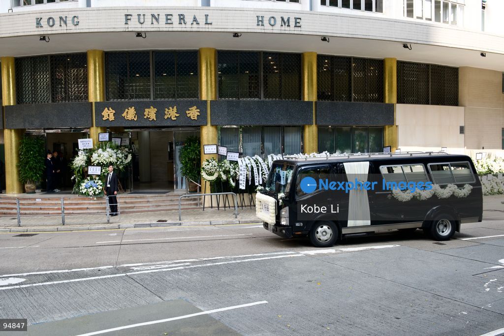 A hear of Tung Chee-hwa leaving the Hong Kong Funeral Home in North Point on September 20, 2026 in Hong Kong. Today, the funeral ceremony for Hong Kong's first Chief Executive, Tung Chee-hwa at the Hong Kong Funeral Home in North Point. (Photo by Kobe Li/Nexpher Images)