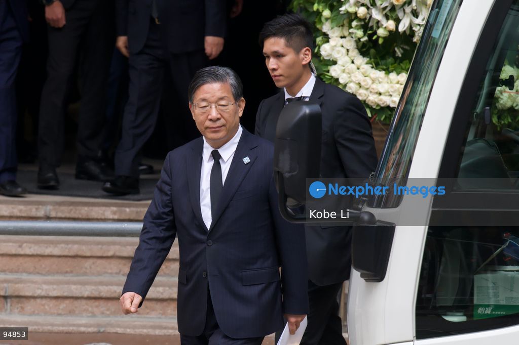 Wang Dongfeng, vice-chairman of the 14th National Committee leaving at the Hong Kong Funeral Home where Tung Chee-hwa’s funeral is being held on September 20, 2026 in Hong Kong. Tung Chee-hwa was Hong Kong’s first chief executive after the city’s handover from Britain to China. (Photo by Kobe Li/Nexpher Images)