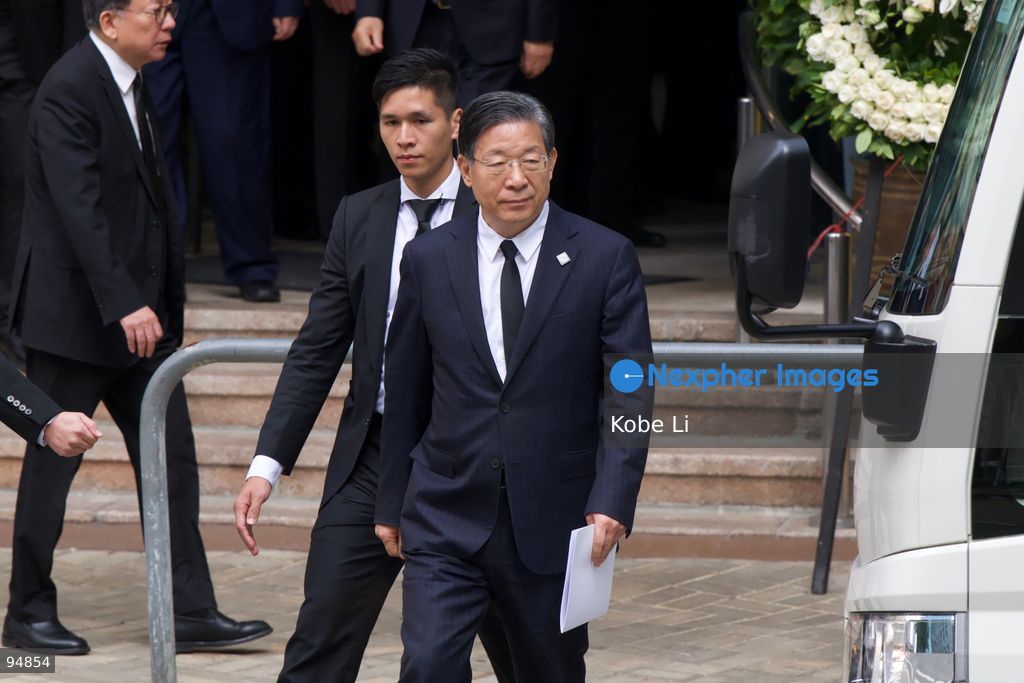 Wang Dongfeng, vice-chairman of the 14th National Committee leaving at the Hong Kong Funeral Home where Tung Chee-hwa’s funeral is being held on September 20, 2026 in Hong Kong. Tung Chee-hwa was Hong Kong’s first chief executive after the city’s handover from Britain to China. (Photo by Kobe Li/Nexpher Images)