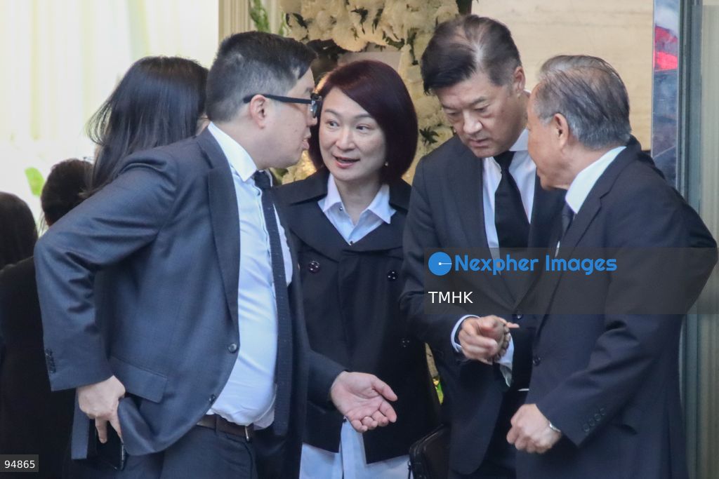 Standing Committee member of the National People's Congress Starry Lee Wai-king leaves the Hong Kong Funeral Home after paying respects to the late former Chief Executive Tung Chee-hwa on September 19, 2026 in Hong Kong. (Photo by Gordon Choi/TMHK via Nexpher Images)