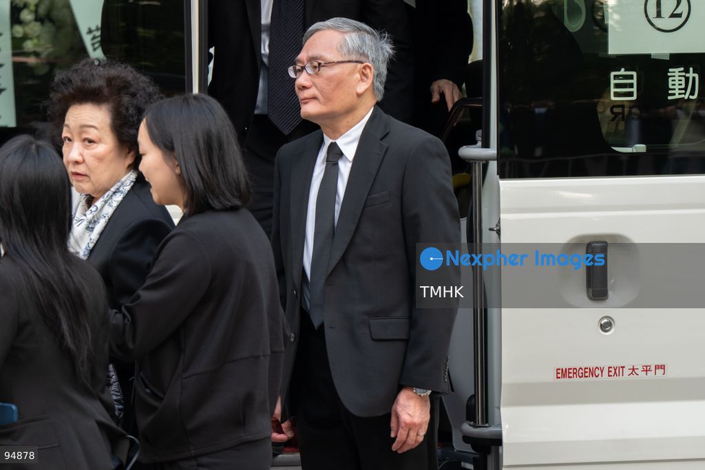 Chief Justice of the Court of Final Appeal Andrew Cheung Kui-nung arrives at the Hong Kong Funeral Home to attend the funeral of former Chief Executive Tung Chee-hwa on September 20, 2026 in Hong Kong. (Photo by Kevin Li/TMHK via Nexpher Images)