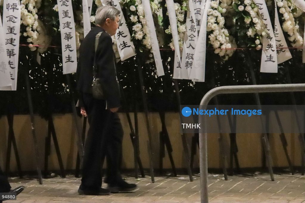 Former President of the Legislative Council Rita Fan Hsu Lai-tai leaves the Hong Kong Funeral Home after paying respects during the wake for former Chief Executive Tung Chee-hwa on September 19, 2026 in Hong Kong. (Photo by Gordon Choi/TMHK via Nexpher Images)