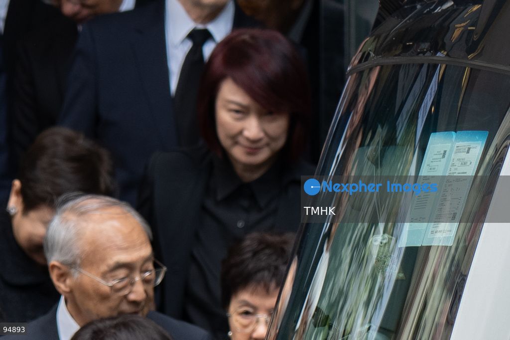 Standing Committee member of the National People's Congress Starry Lee Wai-king leaves the Hong Kong Funeral Home following the funeral service for Tung Chee-hwa on September 20, 2026 in Hong Kong. (Photo by Kevin Li/TMHK via Nexpher Images)