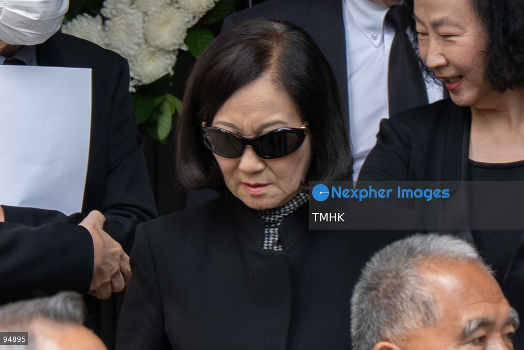 Convenor of the Non-official Members of the Executive Council Regina Ip Lau Suk-yee leaves the Hong Kong Funeral Home after attending the funeral service for Tung Chee-hwa on September 20, 2026 in Hong Kong. (Photo by Kevin Li/TMHK via Nexpher Images)