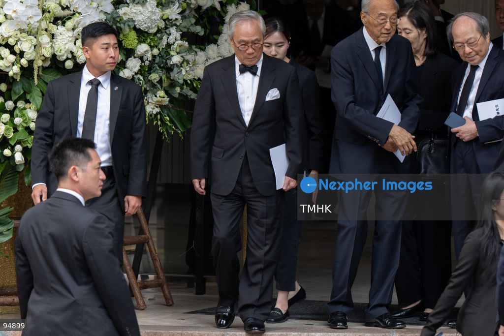 Former Chief Executive Donald Tsang Yam-kuen leaves the Hong Kong Funeral Home after attending the funeral of Tung Chee-hwa on September 20, 2026 in Hong Kong. (Photo by Kevin Li/TMHK via Nexpher Images)