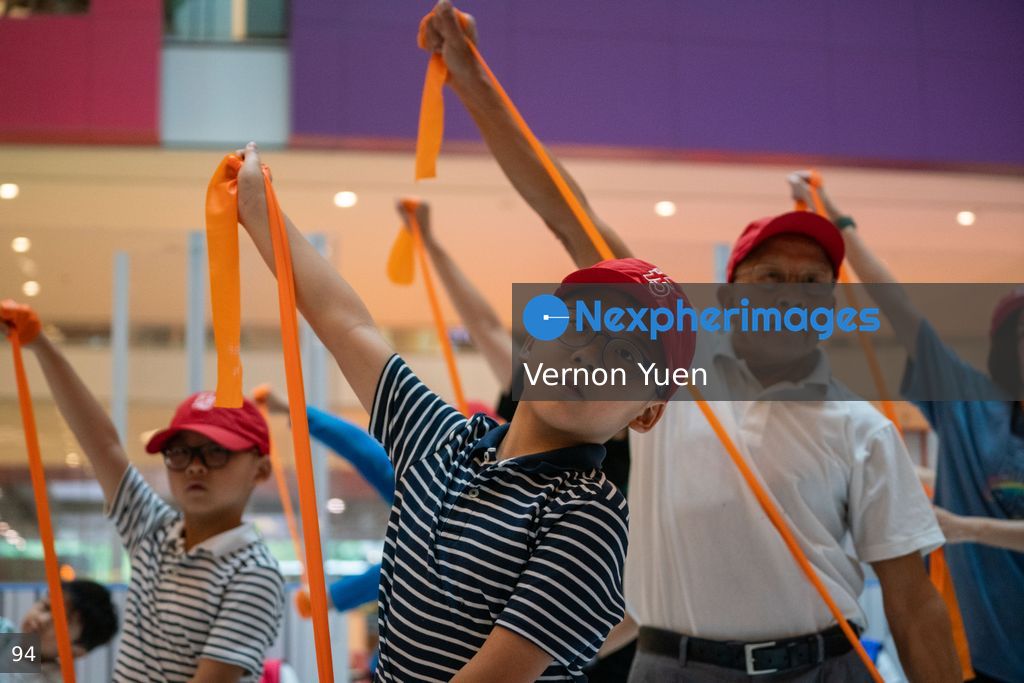 Hong Kong Thousand Person Stretching Exercises Event