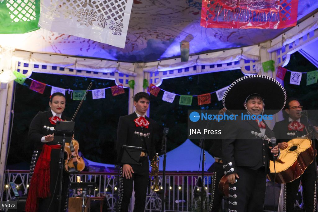 LEIPZIG, GERMANY, SEPTEMBER 19, 2026: Members of Leipzig’s Mexican community and visitors celebrate Mexico’s Independence Day at the Musikpavillon in Clara-Zetkin-Park. The cultural celebration featured live music, mariachi performances, traditional Mexican regional dances, food and activities for children, including piñata-making. Photo by Maria Castro / JNA Press. (Photo by Maria Castro/JNA Press via Nexpher Images)