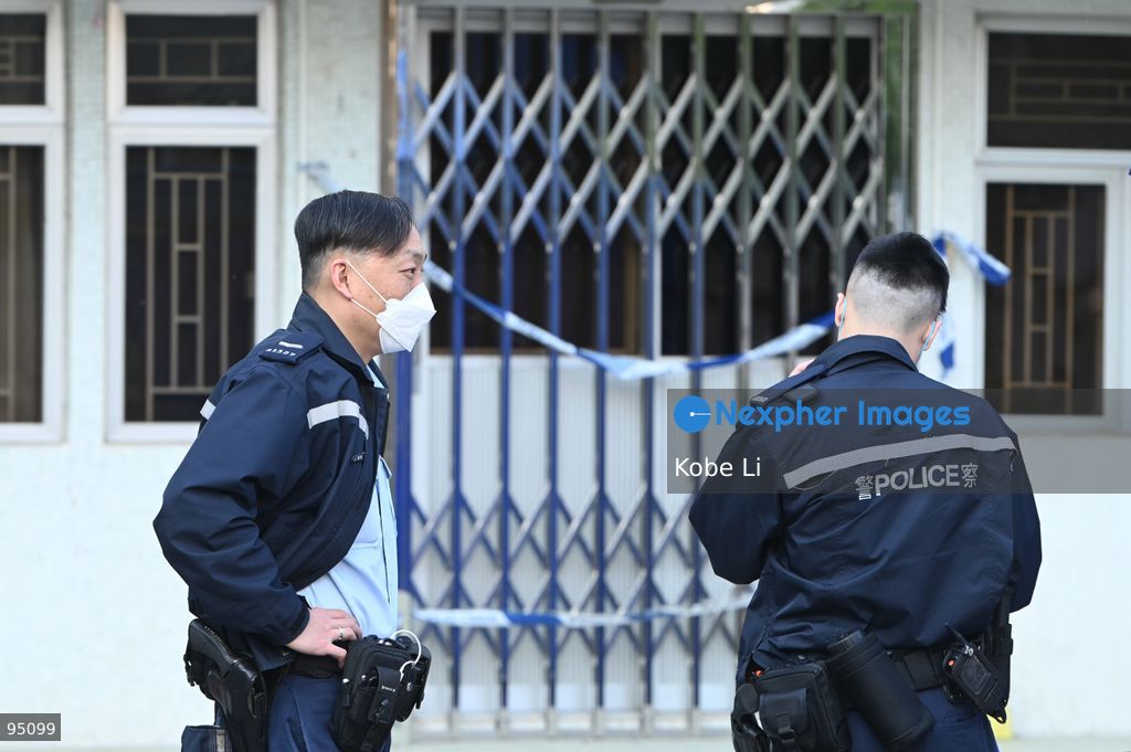 FILE PHOTO - A general view showing polices cordon off the murder scene at Lung Kwu Tan on February 27, 2023 in Hong Kong. The trial of the former husband and in-laws of slain Hong Kong socialite Abby Choi, whose severed head was found in a soup pot in 2023. (Photo by Kobe Li/Nexpher Images)