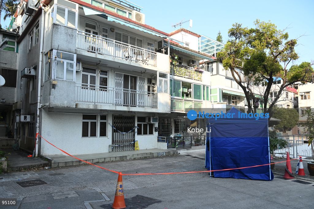 FILE PHOTO - A general view showing polices cordon off the murder scene at Lung Kwu Tan on February 27, 2023 in Hong Kong. The trial of the former husband and in-laws of slain Hong Kong socialite Abby Choi, whose severed head was found in a soup pot in 2023. (Photo by Kobe Li/Nexpher Images)