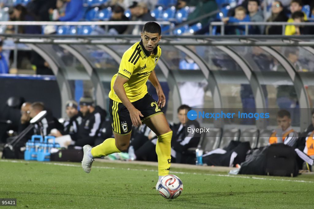 Anass Zaroury #21 of Columbus Crew drives the ball during the match between CF Montreal and Columbus Crew at Saputo Stadium. on September 19, 2026 in Montreal, Canada. (Photo by Horacio Zamora/ Eyepix Group) (Photo by Horacio Zamora/ Eyepix Group/Eyepix via Nexpher Images)