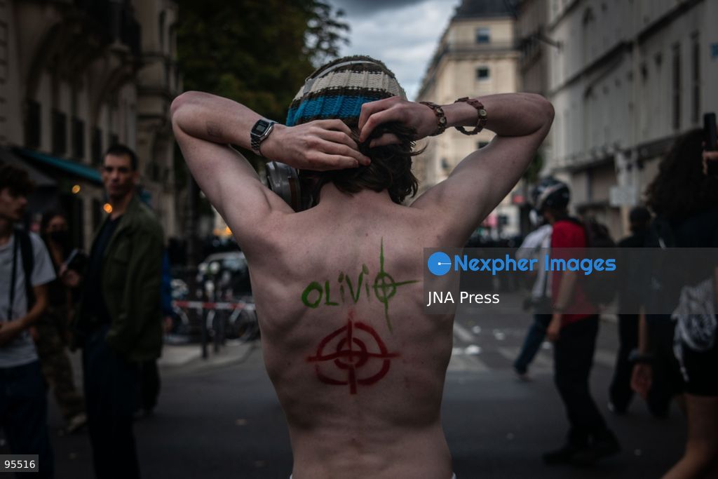 PARIS, FRANCE, SEPTEMBER 20, 2026: Demonstrators gather at Place de la République in Paris during a protest against a proposed law granting police and gendarmes a presumption that their use of firearms complied with legal requirements. Opponents have dubbed the legislation a “licence to kill,” arguing that it could weaken accountability for police shootings. Around 21,000 people joined the Paris demonstration, according to police. Gendarmes used tear gas as tensions escalated during the protest. Photo by Nadia Caimi / JNA Press (Photo by Nadia Caimi/JNA Press via Nexpher Images)