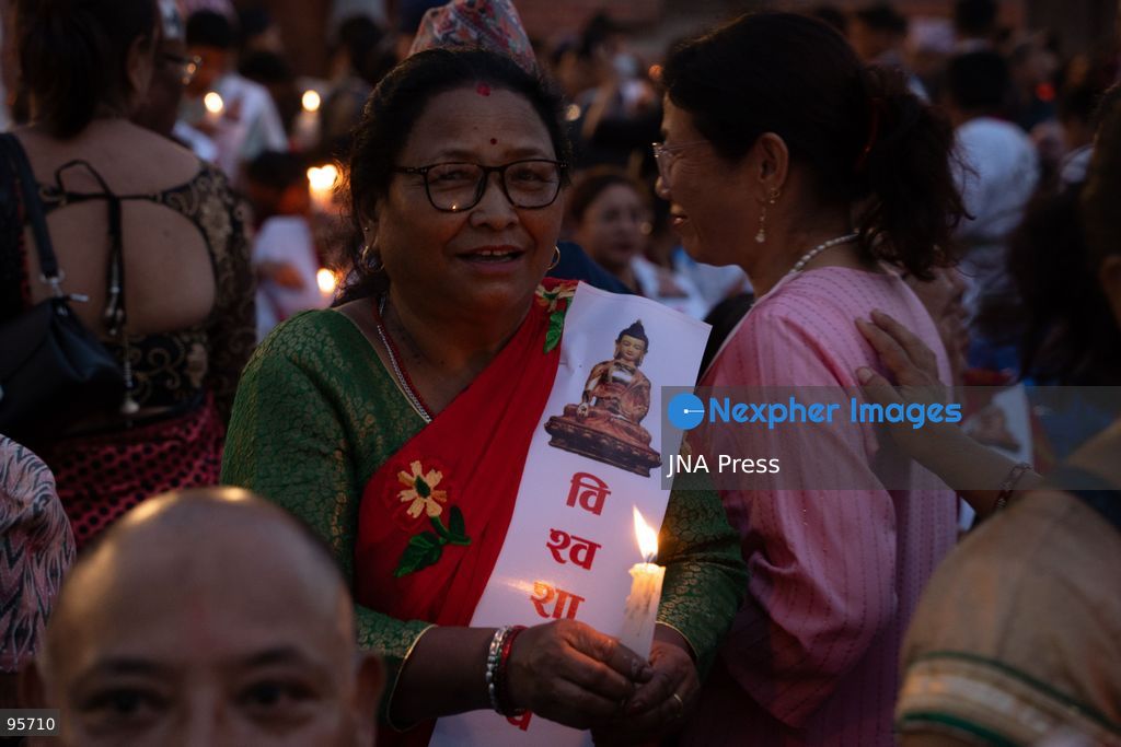 LALITPUR, NEPAL, SEPTEMBER 21, 2026: Participants light traditional lamps at Patan Durbar Square in Lalitpur following a peace walk marking the International Day of Peace. The event was organized by Global Cultural Peace Walk Nepal and Jyapu Samaj Yala, bringing participants together for a symbolic observance promoting peace and solidarity. The International Day of Peace is observed annually on September 21. Photo by Ghanashyam Shrestha / JNA Press. (Photo by Ghanashyam Shrestha/JNA Press via Nexpher Images)