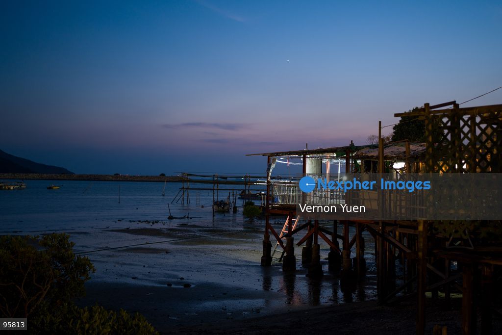 A house next to the sea during sunset at Shek O on September 23, 2026 in Hong Kong. (Photo by Vernon Yuen/Nexpher Images)
