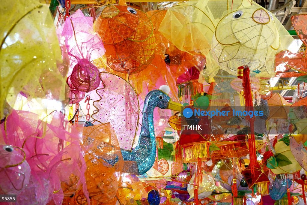A colourful array of traditional paper lanterns and classic plastic inflatable lanterns hang across a neighbourhood shop on September 22, 2026 in Hong Kong, offering nostalgic festive staples to local residents ahead of the upcoming Mid-Autumn Festival. (Photo by Zulu Lo/TMHK via Nexpher Images)