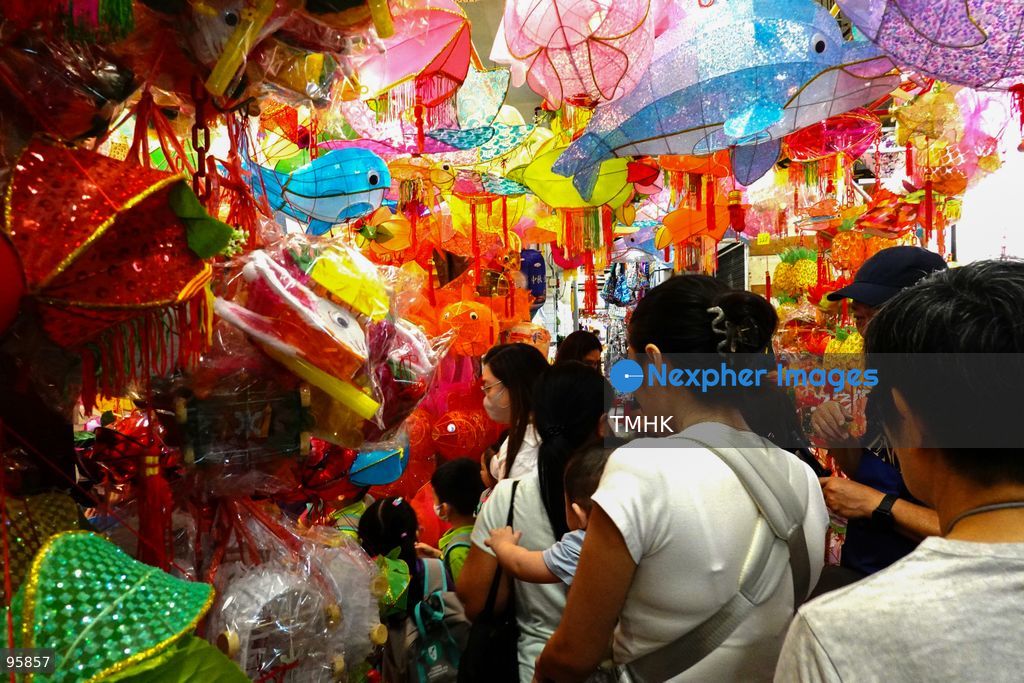 Residents browse and choose from rows of handmade paper lanterns and nostalgic plastic lanterns inside a traditional shop on September 22, 2026 in Hong Kong, preparing for family gatherings and festive celebrations ahead of the Mid-Autumn Festival. (Photo by Zulu Lo/TMHK via Nexpher Images)