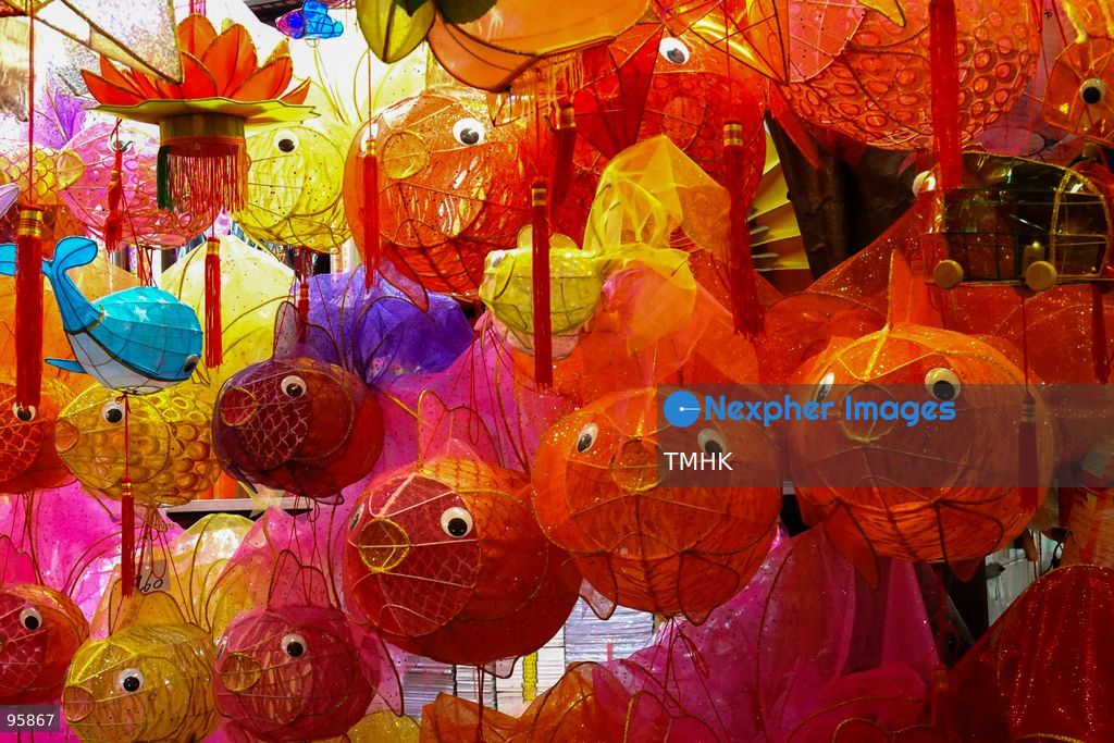A colourful array of traditional paper lanterns and classic plastic inflatable lanterns hang across a neighbourhood shop on September 22, 2026 in Hong Kong, offering nostalgic festive staples to local residents ahead of the upcoming Mid-Autumn Festival. (Photo by Zulu Lo/TMHK via Nexpher Images)
