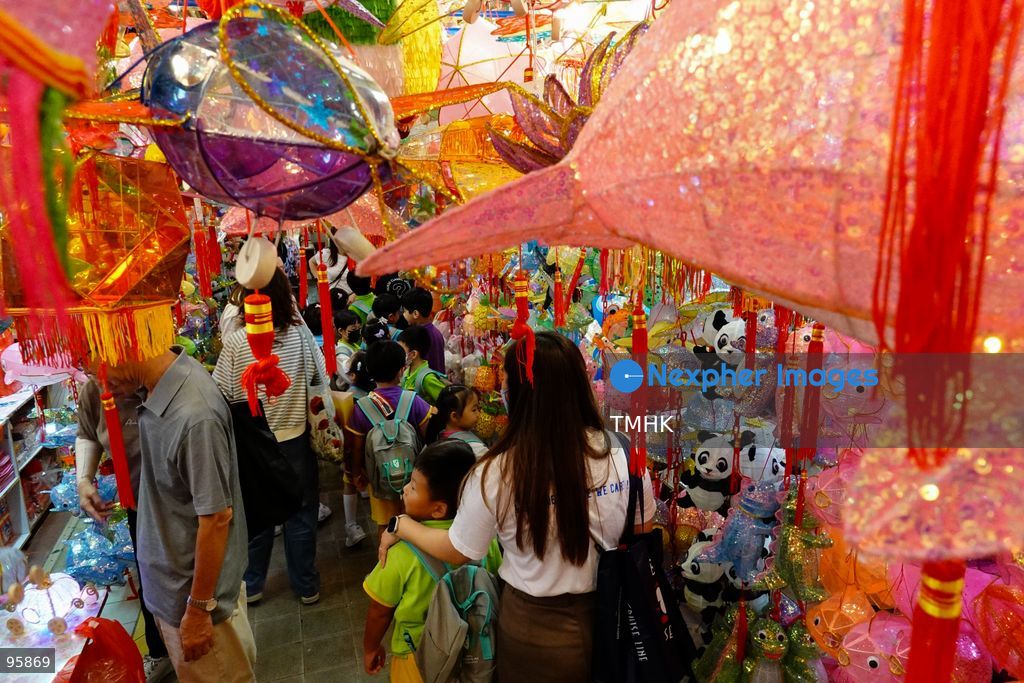 Residents browse and choose from rows of handmade paper lanterns and nostalgic plastic lanterns inside a traditional shop on September 22, 2026 in Hong Kong, preparing for family gatherings and festive celebrations ahead of the Mid-Autumn Festival. (Photo by Zulu Lo/TMHK via Nexpher Images)