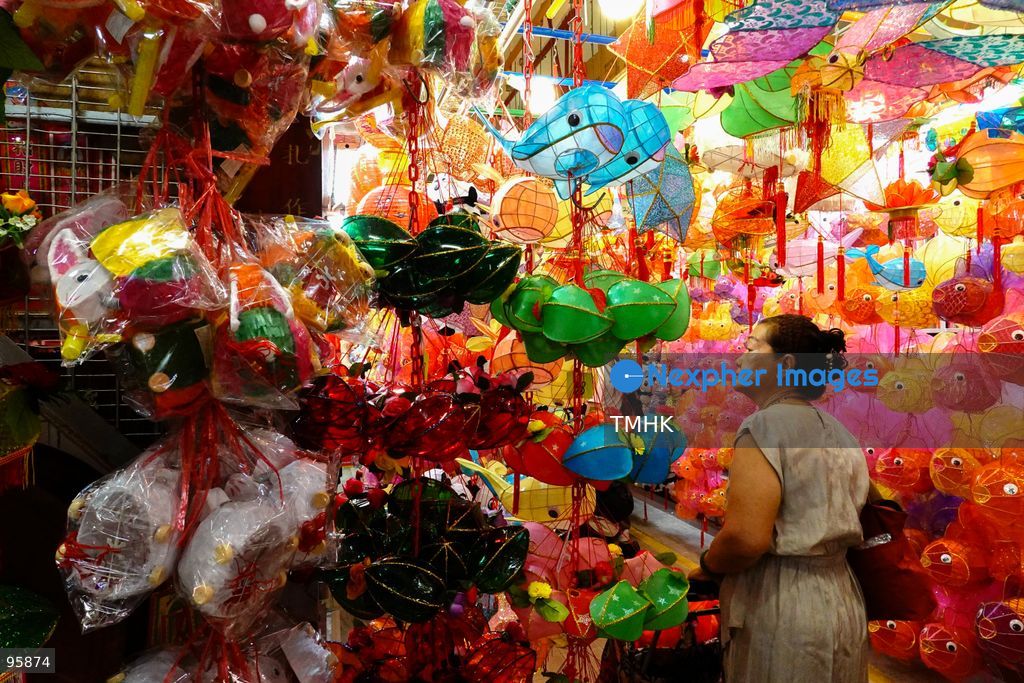 Residents browse and choose from rows of handmade paper lanterns and nostalgic plastic lanterns inside a traditional shop on September 22, 2026 in Hong Kong, preparing for family gatherings and festive celebrations ahead of the Mid-Autumn Festival. (Photo by Zulu Lo/TMHK via Nexpher Images)