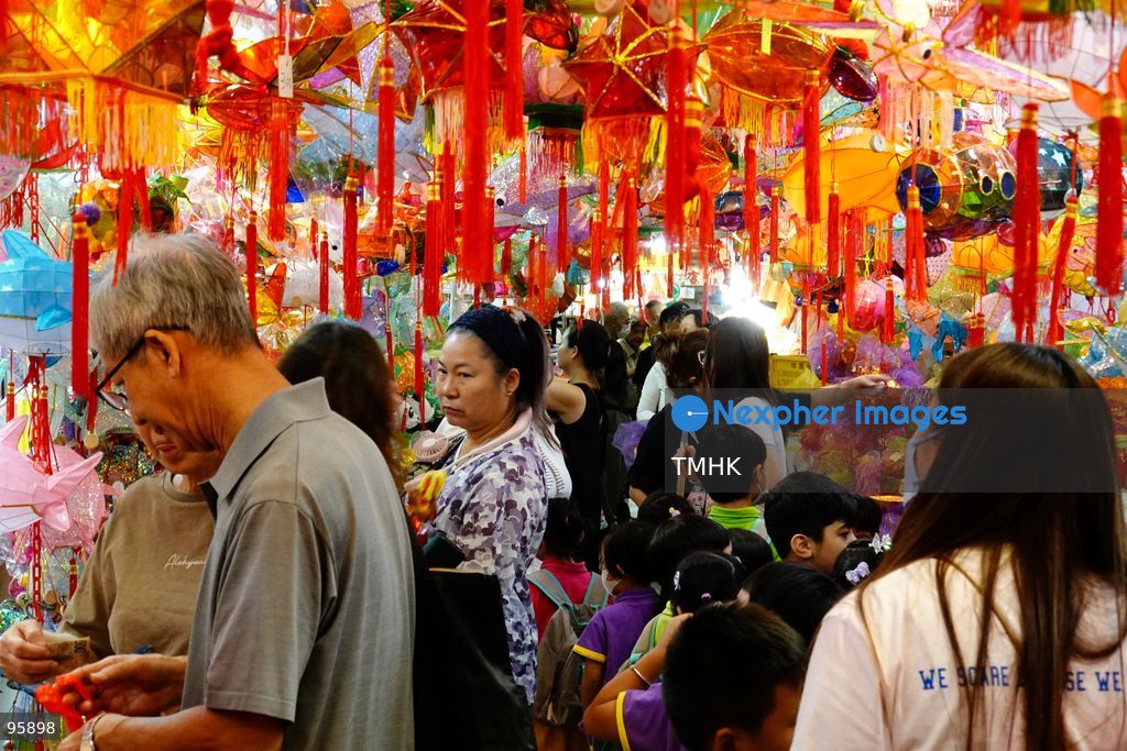 Residents browse and choose from rows of handmade paper lanterns and nostalgic plastic lanterns inside a traditional shop on September 22, 2026 in Hong Kong, preparing for family gatherings and festive celebrations ahead of the Mid-Autumn Festival. (Photo by Zulu Lo/TMHK via Nexpher Images)