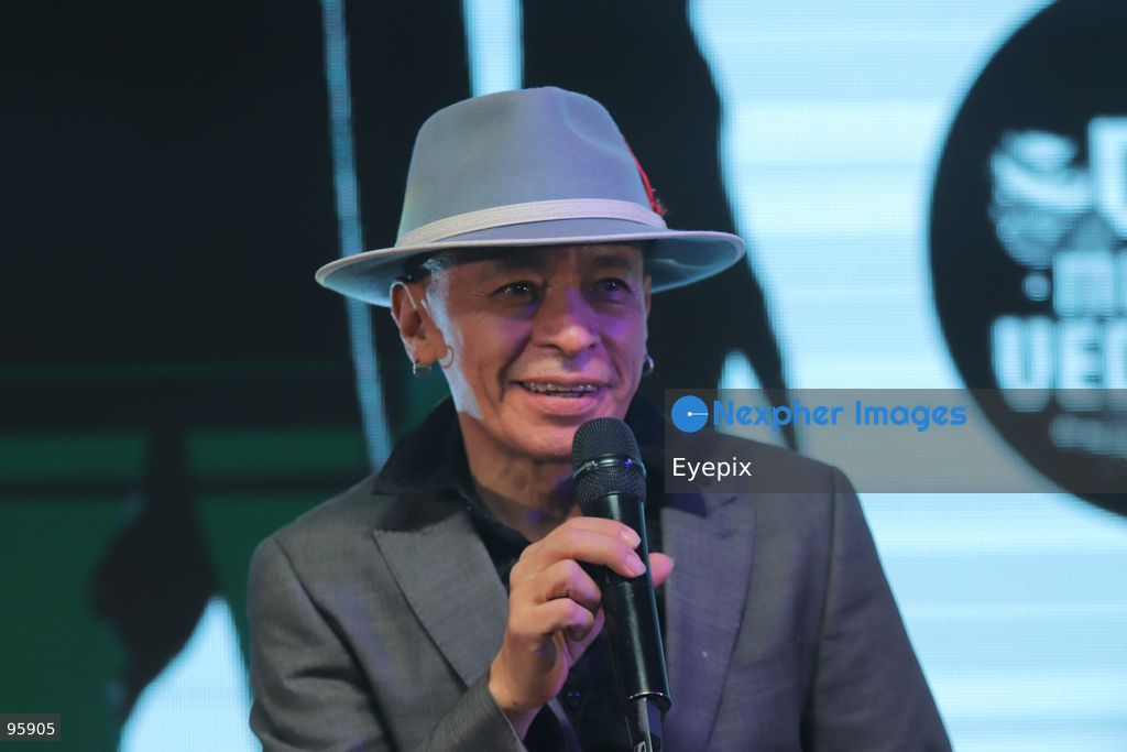 Pato Montes, guitarist of the Mexican rock band, ‘La Maldita Vecindad’ speaks during a press conference to announce the band's 40th-anniversary concert at the Stelaris Forum. on September 22, 2026, in Mexico City, Mexico. (Photo by Carlos Santiago/ Eyepix Group) (Photo by Carlos Santiago / Eyepix Group/Eyepix via Nexpher Images)