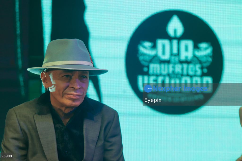 Pato Montes, guitarist of the Mexican rock band, ‘La Maldita Vecindad’ speaks during a press conference to announce the band's 40th-anniversary concert at the Stelaris Forum. on September 22, 2026, in Mexico City, Mexico. (Photo by Carlos Santiago/ Eyepix Group) (Photo by Carlos Santiago / Eyepix Group/Eyepix via Nexpher Images)