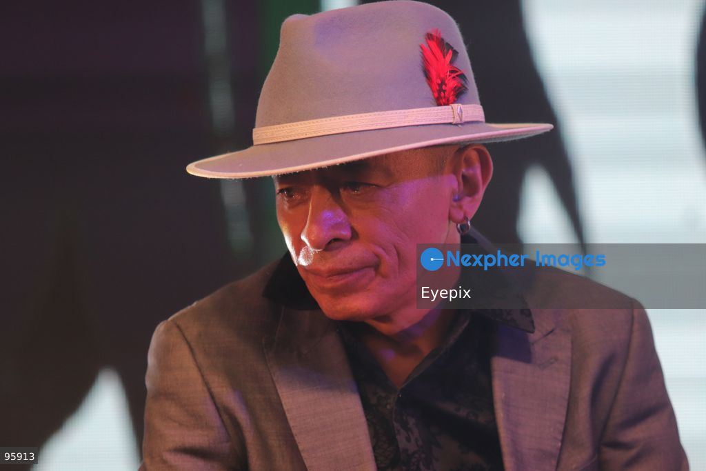 Pato Montes, guitarist of the Mexican rock band, ‘La Maldita Vecindad’ speaks during a press conference to announce the band's 40th-anniversary concert at the Stelaris Forum. on September 22, 2026, in Mexico City, Mexico. (Photo by Carlos Santiago/ Eyepix Group) (Photo by Carlos Santiago / Eyepix Group/Eyepix via Nexpher Images)