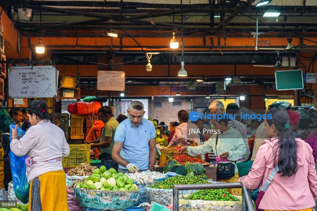 KATHMANDU, NEPAL, SEPTEMBER 23, 2026: Farmers and vendors sell locally grown vegetables at the Kalimati Fruit and Vegetable Market in Kathmandu. Fresh seasonal produce is brought to the market for sale to consumers and traders, supplying one of the Nepalese capital’s major wholesale and retail produce hubs. Photo by Ambir Tolang / JNA Press. (Photo by Ambir Tolang/JNA Press via Nexpher Images)