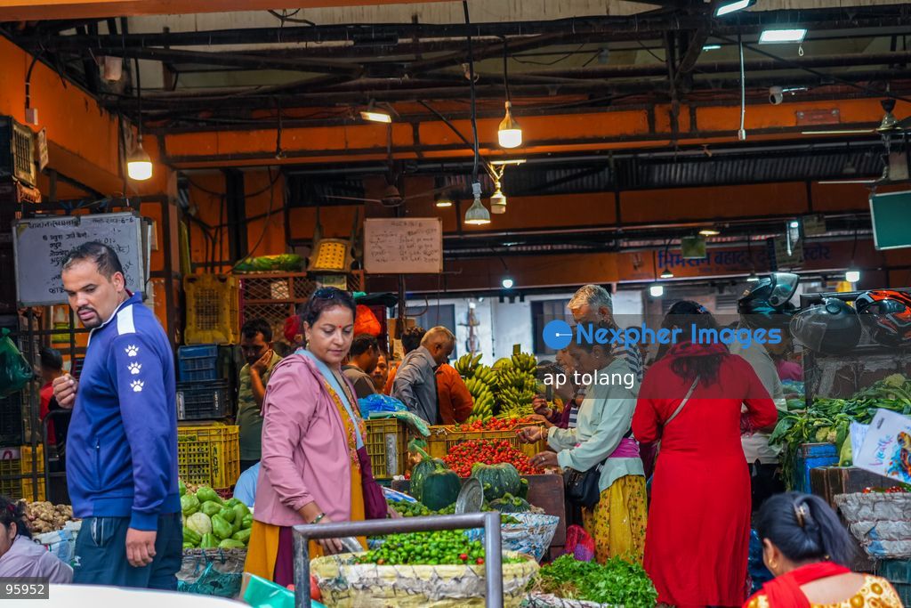 KATHMANDU, NEPAL —September 23, 2026: Farmers sell fresh, locally grown vegetables at the Kalimati Vegetable Market in Kathmandu, Nepal. Farmers bring fresh seasonal produce to the market, supplying vegetables to consumers and traders in Nepal’s capital, Kathmandu. (Photo by ap tolang/Nexpher Images)