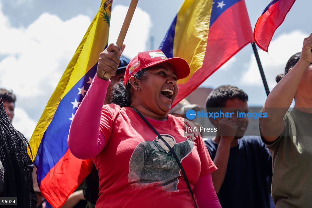 CARACAS, VENEZUELA, SEPTEMBER 23, 2026: Supporters of Venezuela’s ruling United Socialist Party (PSUV), public-sector workers and pro-government groups march through central Caracas in support of interim President Delcy Rodríguez as she attends the 81st United Nations General Assembly in New York. The demonstration was called by the PSUV to coincide with Rodríguez’s address to the General Assembly. Photo by Mario Flores / JNA Press. (Photo by Mario Flores/JNA Press via Nexpher Images)