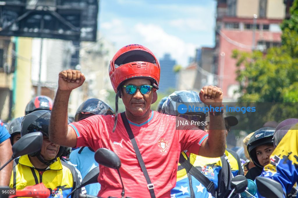 CARACAS, VENEZUELA, SEPTEMBER 23, 2026: Supporters of Venezuela’s ruling United Socialist Party (PSUV), public-sector workers and pro-government groups march through central Caracas in support of interim President Delcy Rodríguez as she attends the 81st United Nations General Assembly in New York. The demonstration was called by the PSUV to coincide with Rodríguez’s address to the General Assembly. Photo by Mario Flores / JNA Press. (Photo by Mario Flores/JNA Press via Nexpher Images)