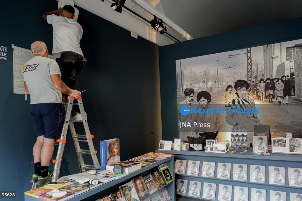 MILAN, ITALY, SEPTEMBER 25, 2026: Photographs by Italian photographer and writer Carla Cerati are displayed during a press presentation of the exhibition “Carla Cerati. Plurale femminile. Fotografia e scrittura, 1926–2026” at Palazzo Reale in Milan. The major retrospective, marking the centenary of Cerati’s birth, brings together photographs, documents, books, archival materials and videos spanning her work on Milan, portraiture, theatre, the body, memory and social change, including her landmark Morire di Classe project. The exhibition opens to the public on September 26 and runs through January 10, 2027. Photo by Calogero Russo/ JNA Press. (Photo by calogero russo/JNA Press via Nexpher Images)