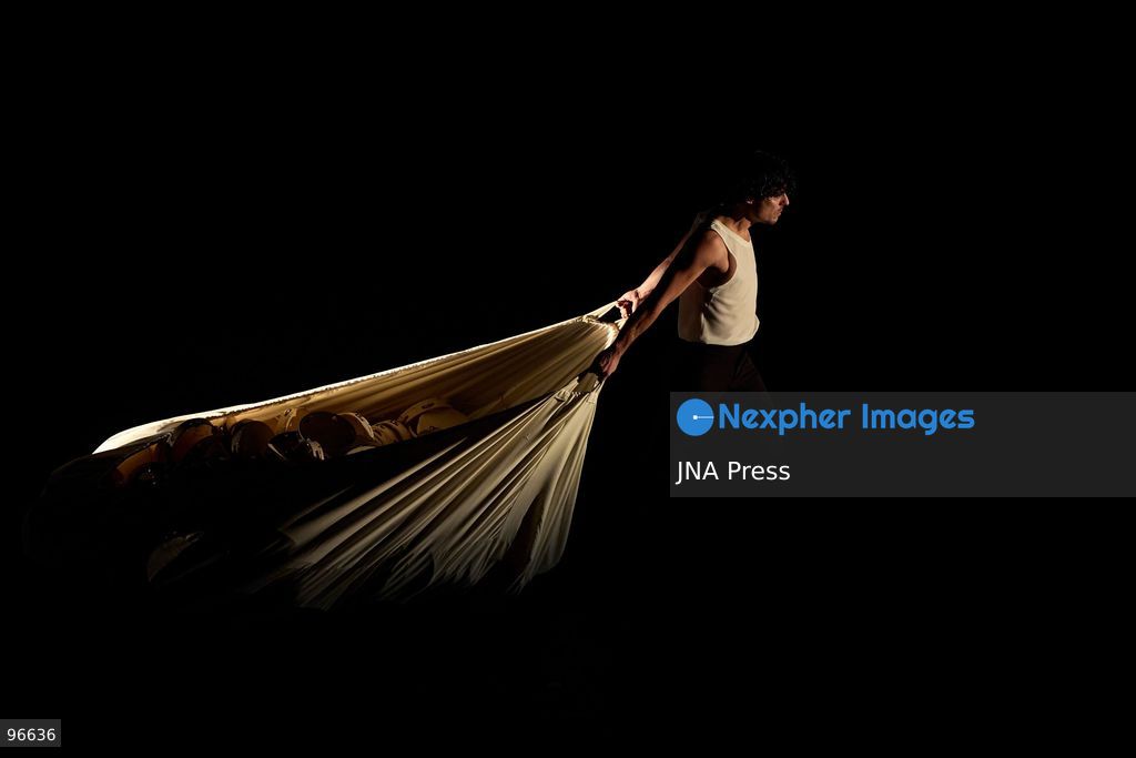 PAMPLONA, SPAIN, SEPTEMBER 24, 2026: Spanish flamenco dancer and choreographer Jesús Carmona performs Tentativo (basado en paisajes reales) with his company at the Museo Universidad de Navarra in Pamplona. The contemporary flamenco production, with stage direction by Luis Luque, combines dance, live music and theatrical movement in an exploration of memory, transformation and the relationship between body and space. Photo by Unai Beroiz / JNA Press (Photo by Unai Beroiz/JNA Press via Nexpher Images)