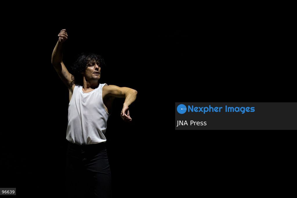 PAMPLONA, SPAIN, SEPTEMBER 24, 2026: Spanish flamenco dancer and choreographer Jesús Carmona performs Tentativo (basado en paisajes reales) with his company at the Museo Universidad de Navarra in Pamplona. The contemporary flamenco production, with stage direction by Luis Luque, combines dance, live music and theatrical movement in an exploration of memory, transformation and the relationship between body and space. Photo by Unai Beroiz / JNA Press (Photo by Unai Beroiz/JNA Press via Nexpher Images)