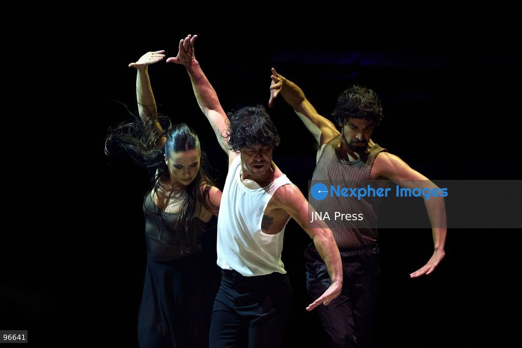 PAMPLONA, SPAIN, SEPTEMBER 24, 2026: Spanish flamenco dancer and choreographer Jesús Carmona performs Tentativo (basado en paisajes reales) with his company at the Museo Universidad de Navarra in Pamplona. The contemporary flamenco production, with stage direction by Luis Luque, combines dance, live music and theatrical movement in an exploration of memory, transformation and the relationship between body and space. Photo by Unai Beroiz / JNA Press (Photo by Unai Beroiz/JNA Press via Nexpher Images)