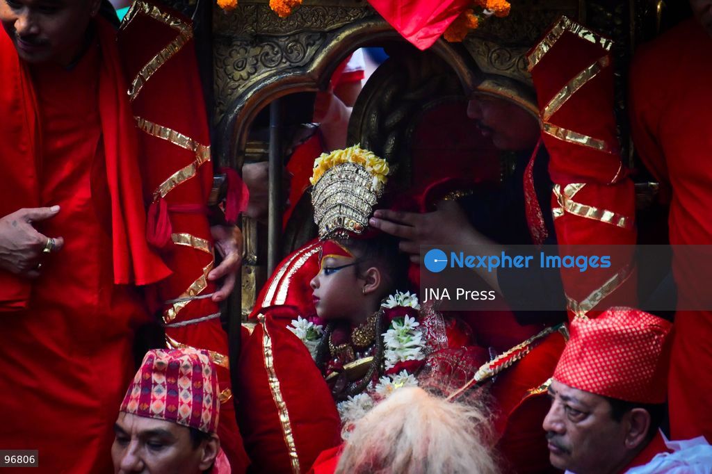 KATHMANDU, NEPAL, SEPTEMBER 25, 2026: Nepalese President Ram Chandra Paudel attends the main Indra Jatra celebrations at Hanuman Dhoka Durbar Square in Kathmandu as ceremonial chariots carrying the Living Goddess Kumari and the deities Ganesh and Bhairav begin their procession through the historic city. Vice President Ram Sahaya Prasad Yadav, Acting Prime Minister and Finance Minister Swarnim Wagle, Speaker Dol Prasad Aryal, National Assembly Chair Narayan Prasad Dahal, Chief Justice Manoj Kumar Sharma and other senior officials also attended the celebrations. Indra Jatra is one of Kathmandu Valley’s major religious and cultural festivals and features chariot processions, traditional dances and rituals associated with the Newar community. Photo by Safal Prakash Shrestha / JNA Press. (Photo by Safal Prakash Shrestha/JNA Press via Nexpher Images)